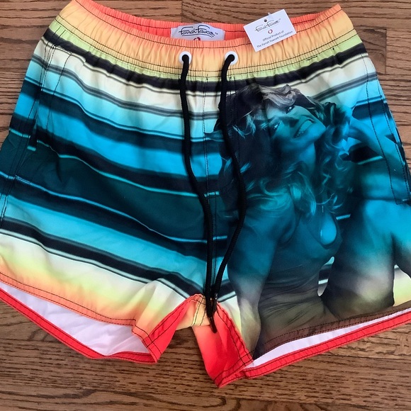 NET Farrah Fawcett Swim Trunks - Picture 1 of 11